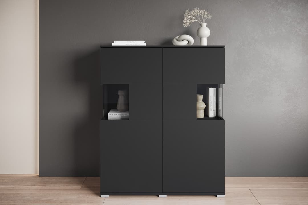 OTTO home Highboard Kenia | Schwarz