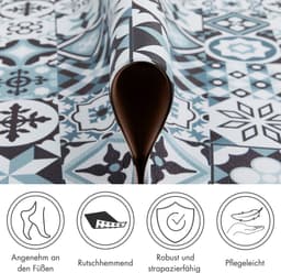 Andiamo Vinylteppich Marrakesch | Grau