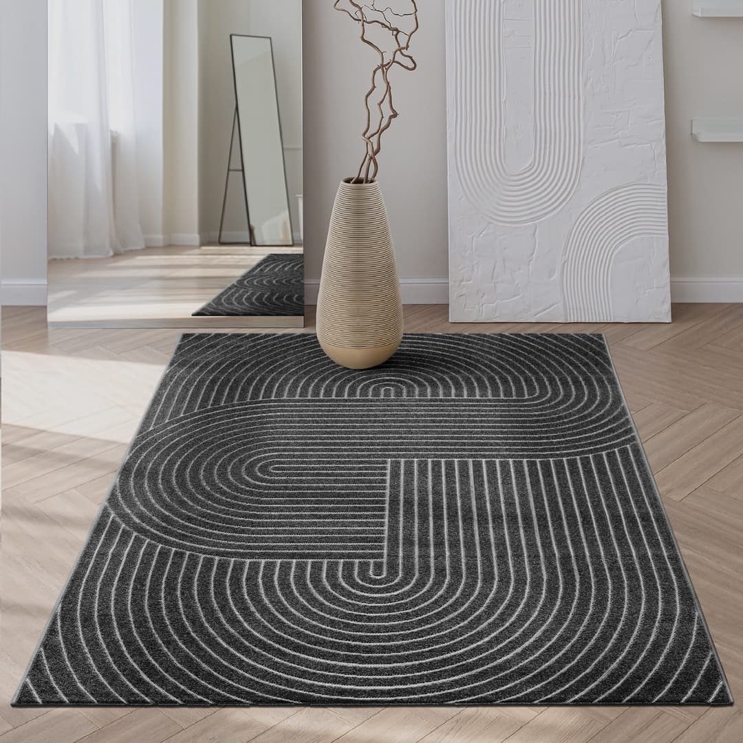 Teppich Santo Plus | Grau