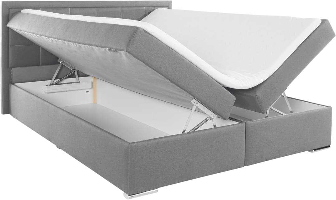 COLLECTION AB Boxbett "Athena" | Grau