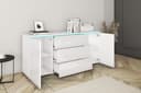 Home affaire Sideboard VERA | Weiß 2