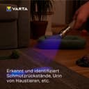 VARTA UV Licht Taschenlampe | Silber 5