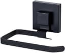 WENKO Toilettenpapierhalter Vacuum-Loc® Modell Quadro | Schwarz 4