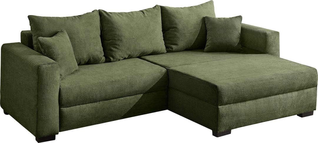 Jockenhöfer Gruppe Ecksofa Elmau XL L-Form | Grün