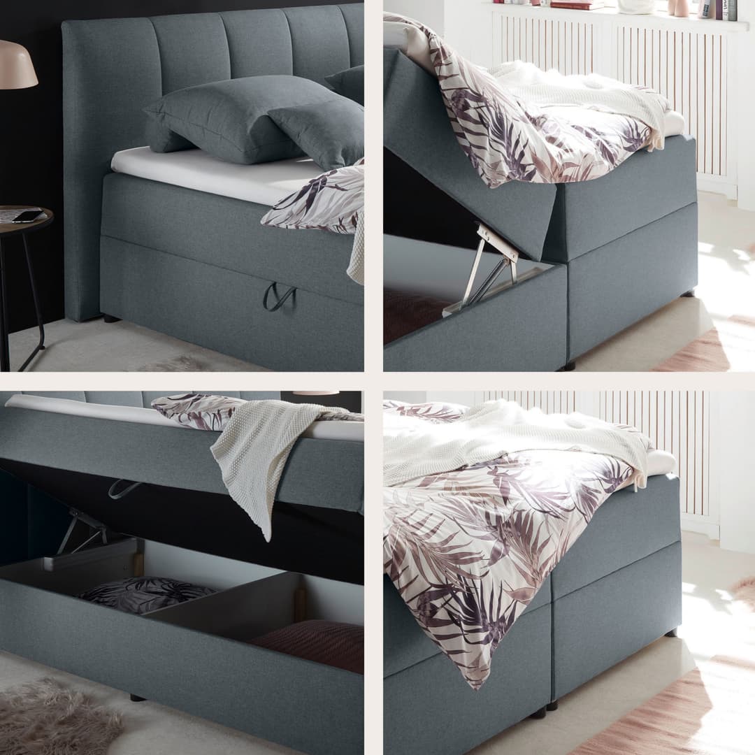 ED EXCITING DESIGN Boxbett "Granada" | Grau