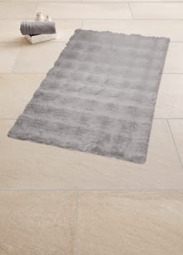 Kleine Wolke Badematte Cloud | Grau