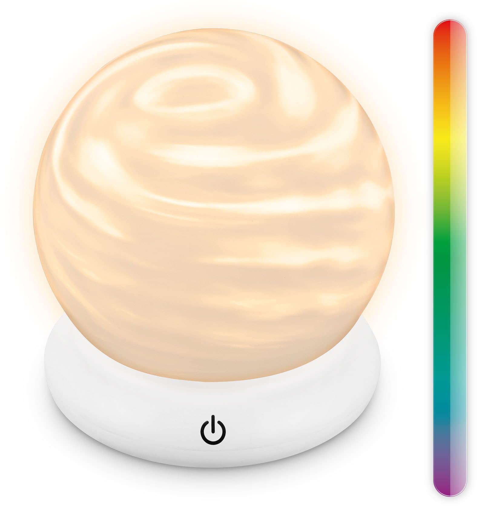 Briloner Leuchten LED Tischleuchte LUSTRO | Weiß