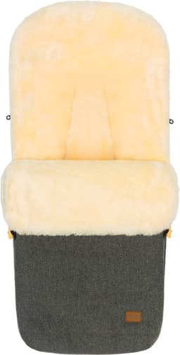 Fillikid Fußsack Bernina Wool | Grau