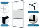 welltime Walk-In Foggy Black | Schwarz 3