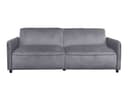 Dorel Home 3-Sitzer Allie Curved Schlafsofa | Grau 2