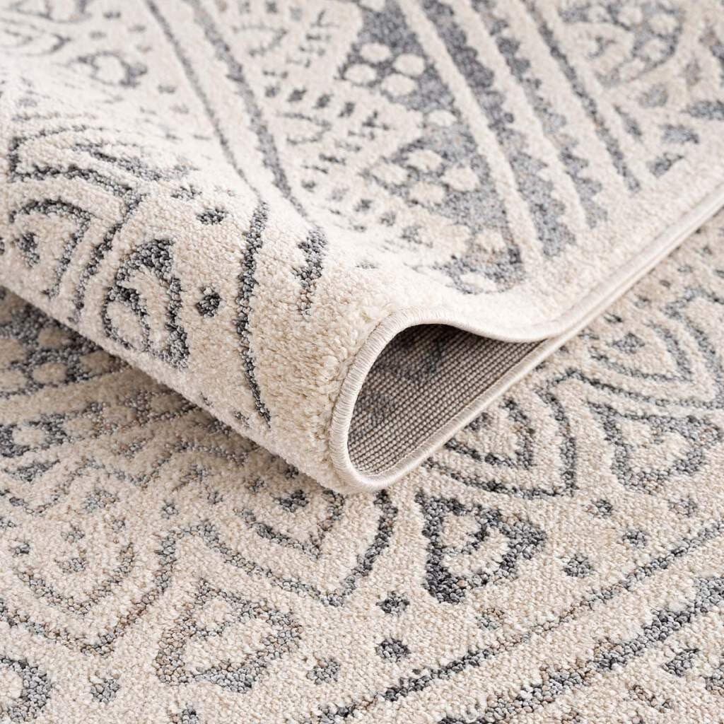 Carpet City Teppich Art 1652 | Grau