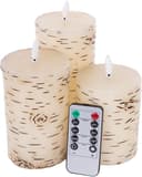 Myflair Möbel & Accessoires LED-Kerzen-Set | Holztöne 2