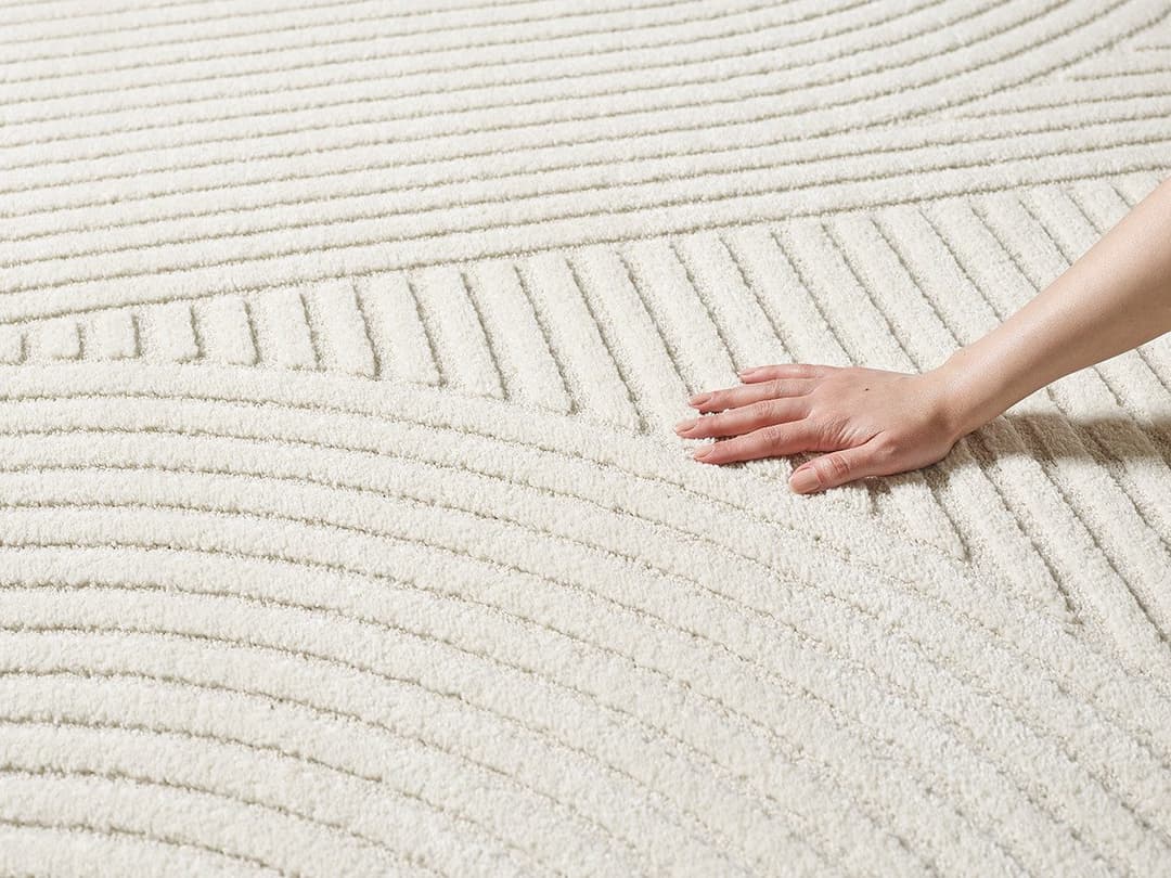 the carpet Teppich Everest | Beige