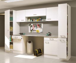 Flex-Well Mehrzweckschrank-Set LUCCA | Weiß