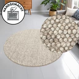 OTTO home Wollteppich Wolly | Beige
