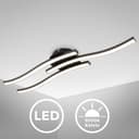 B.K.Licht LED Deckenleuchte BK_DL1432 | Schwarz 4
