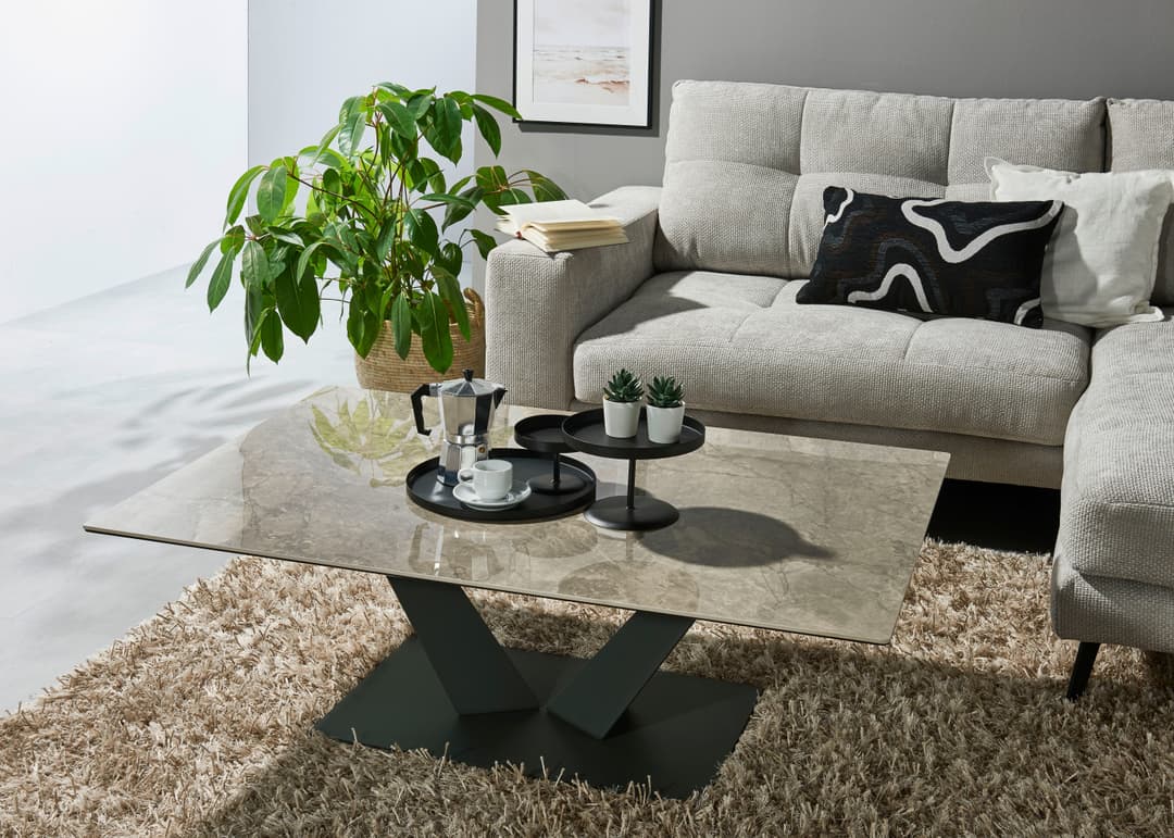 Stolkom Sp.z.o.o. Couchtisch Gisele | Grau