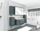 Saphir Quickset 327 Badmöbel-Set | Schwarz 3
