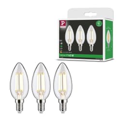 Paulmann LED-Leuchtmittel Eco-Line Filament 230V LED Kerze E14 | Weiß