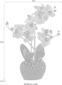 Kunstpflanze Orchidee | Mehrfarbig 5