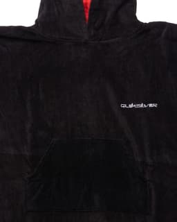 Quiksilver Badeponcho Hoody Towel | Schwarz