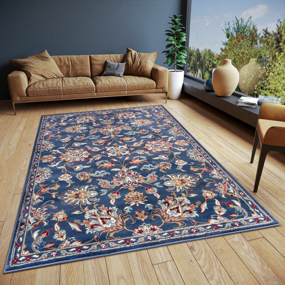 HANSE Home Teppich Caracci | Blau