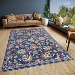 HANSE Home Teppich Caracci | Blau