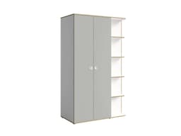 Home affaire Kleiderschrank ELLETE | Grau