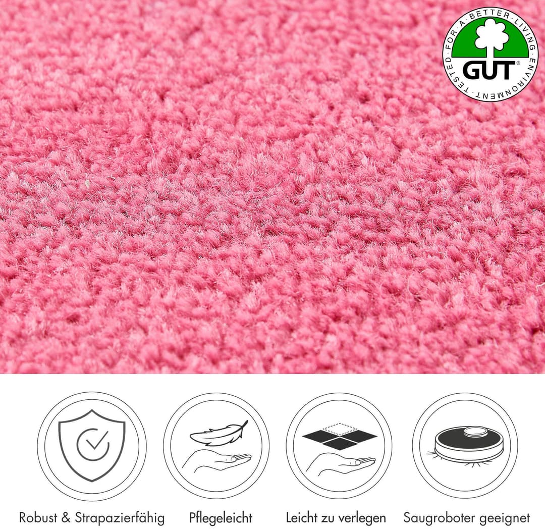 Andiamo Teppichboden Ines | Pink