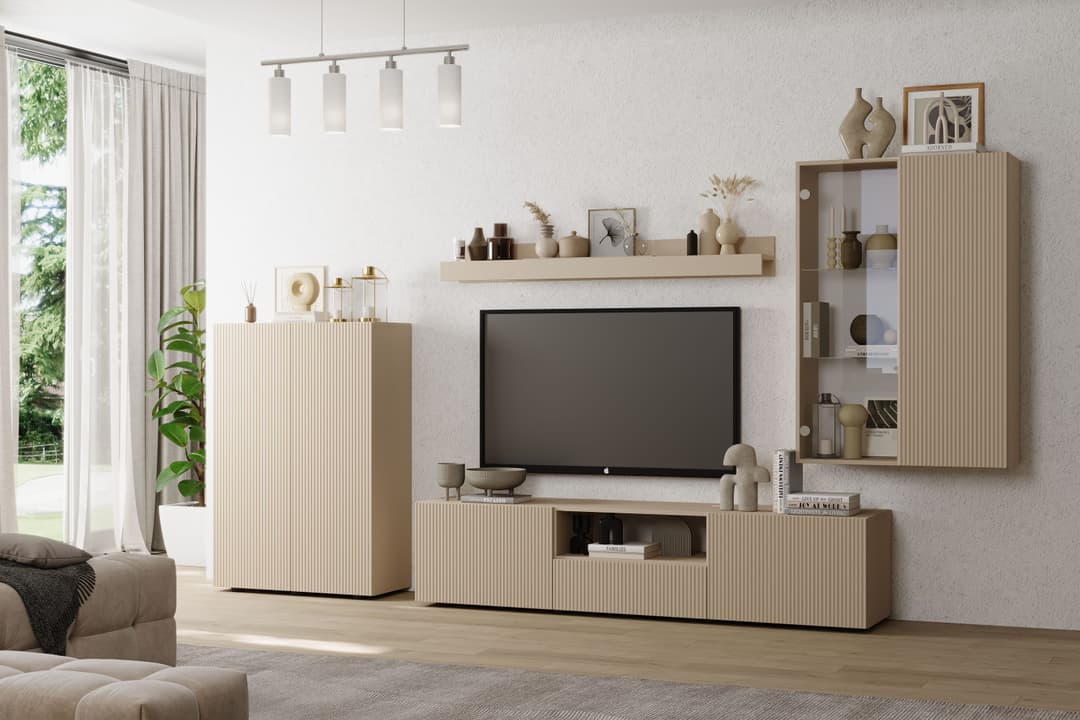 Home affaire Wohnwand Rio | Beige