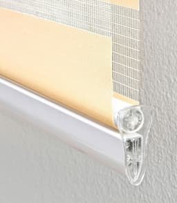 Doppelrollo Duo-Rollo mit Blende | Orange