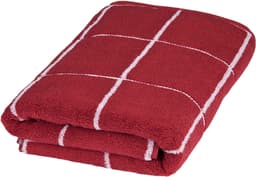 ROSS Duschtuch Cashmere Überkaro | Rot