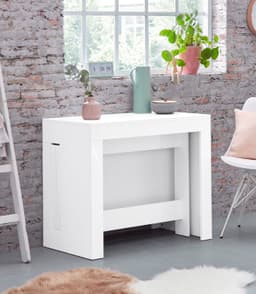 Home affaire Esstisch Praktika | Weiß