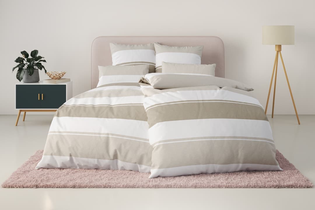 OTTO home Bettwäsche Yonne | Beige