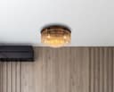 GLOBO LIGHTING Deckenleuchte GORLEY | Braun 2