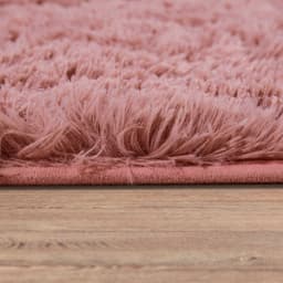 Paco Home Hochflor-Teppich Silky 591 | Rosa