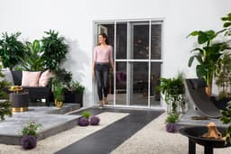 hecht international Insektenschutz-Tür COMFORT | Grau