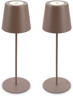 Briloner Leuchten LED Außen-Tischleuchte KIKI 7808022 | Braun