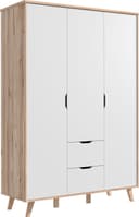 Forte Drehtürenschrank Vankka | Holztöne