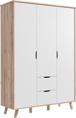 Forte Drehtürenschrank Vankka | Holztöne
