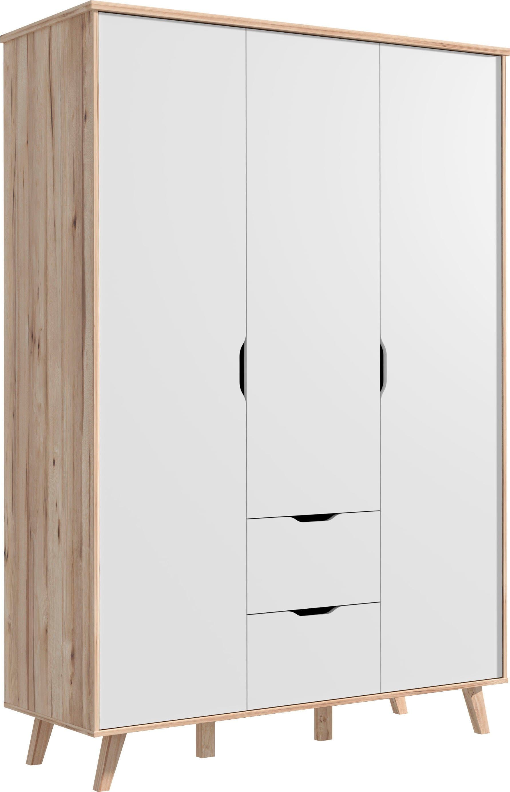 Forte Drehtürenschrank Vankka | Holztöne