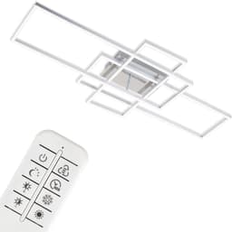 Briloner Leuchten LED Deckenleuchte 3156018 FRAME | Silber