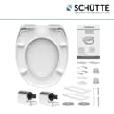Schütte WC-Sitz Segeln | Grau 5