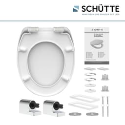 Schütte WC-Sitz Segeln | Grau
