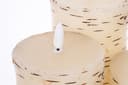 Myflair Möbel & Accessoires LED-Kerzen-Set | Holztöne 3