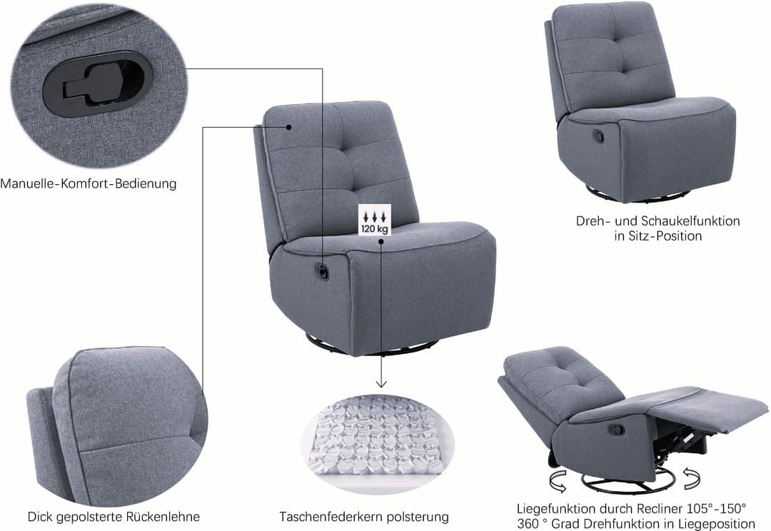 OTTO home Sessel BAILEE | Braun