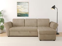 Trends by HG Ecksofa Lasse L-Form | Braun