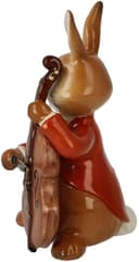 Goebel Fröhlicher Bassist Figur | Mehrfarbig 2