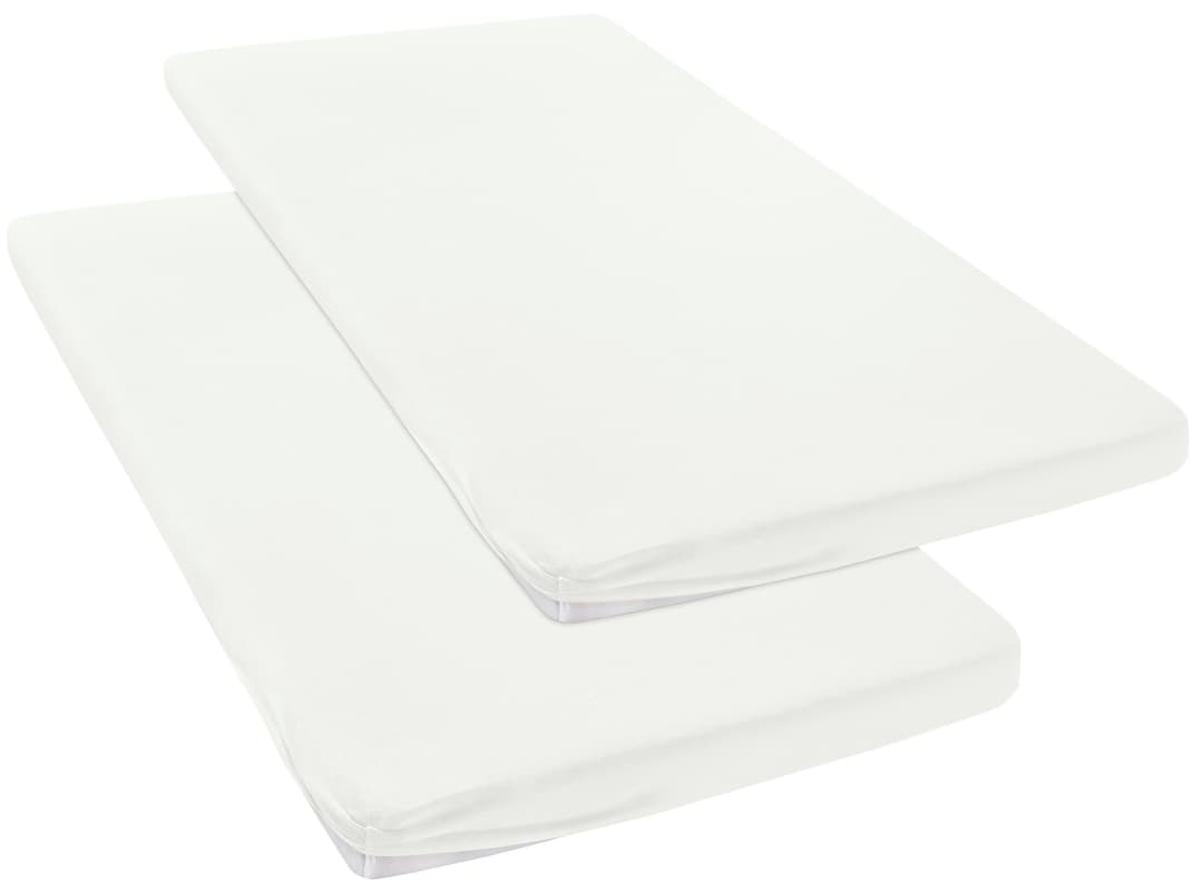 OTTO home Spannbettlaken Topper Basic | Weiß