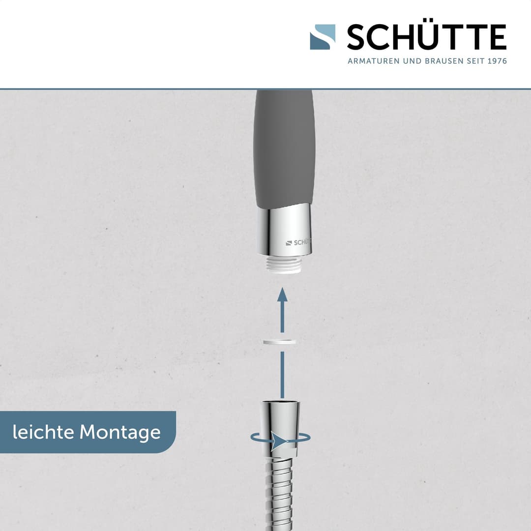 Schütte VITAL Handbrause | Silber